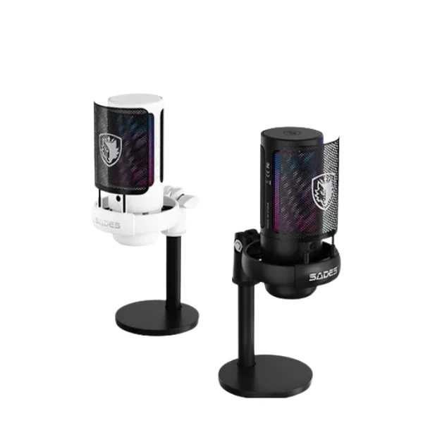 میکروفون حرفه ای گیمینگ برند SADES مدل SA-HC02Q27