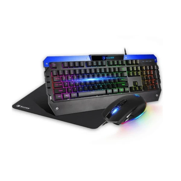 ماوس و کیبورد و پد موس برند SADES مدل Battle Ram GAMING COMBO SET