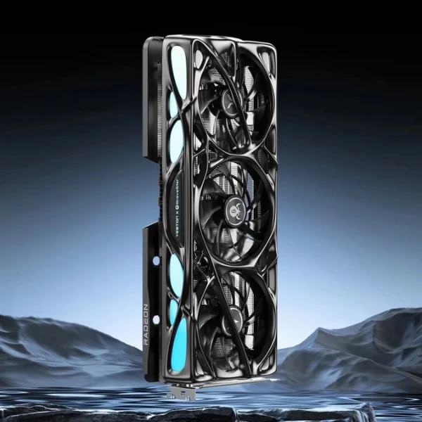 کارت گرافیک گراواستار مدل Yeston x GravaStar Radeon RX 9070 XT Mercury Nova OC 16GB GDDR6