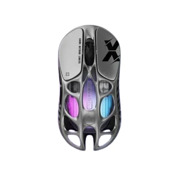 موس گیمینگ گراواستار مدل GravaStar Mercury X – Interstellar Silver