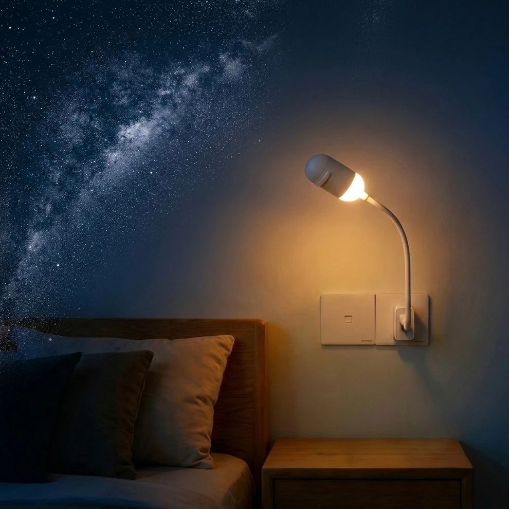 پروژکتور کهکشانی و چراغ خواب مدل 13 دیسک Galaxy light / چراغ خواب آسمان شب
