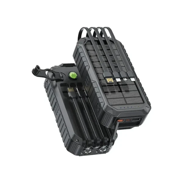 پاوربانک خورشیدی گرین لاین مدل solar mate ظرفیت 20,000 میلی آمپر ساعت