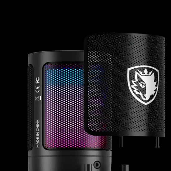 میکروفون حرفه ای گیمینگ برند SADES مدل SA-HC02Q27