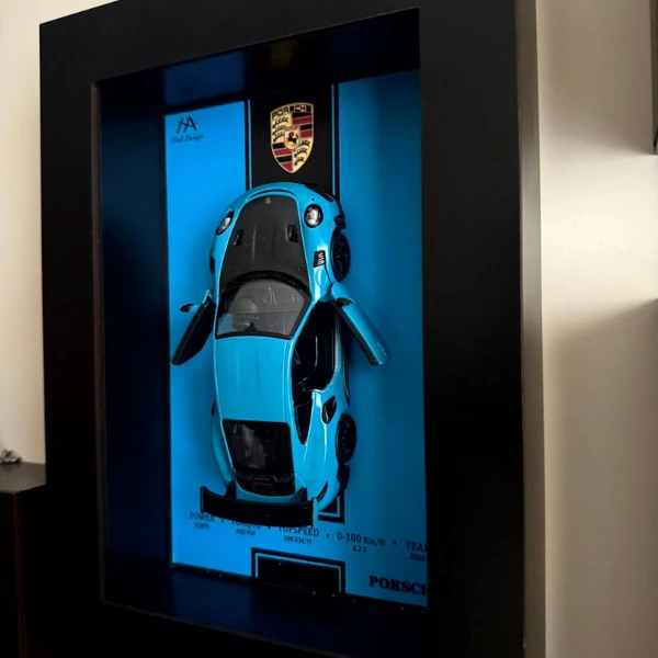 تابلو سه بعدی ماشین(پورشه)