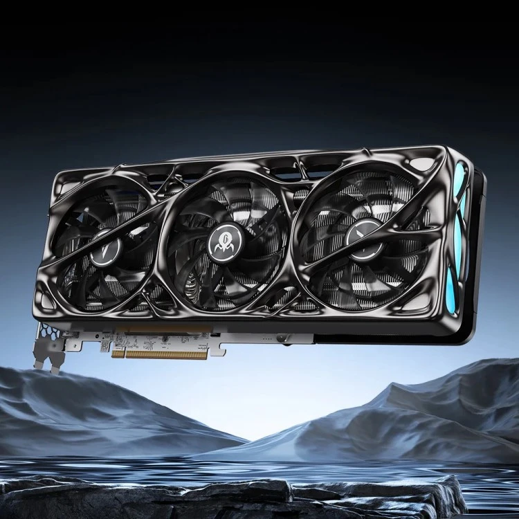 کارت گرافیک گراواستار مدل Yeston x GravaStar Radeon RX 9070 XT Mercury Nova OC 16GB GDDR6