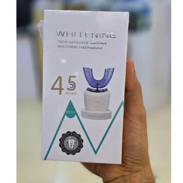 مسواک برقی اولتراسونیک و هوشمند U شکل مدل MY-116