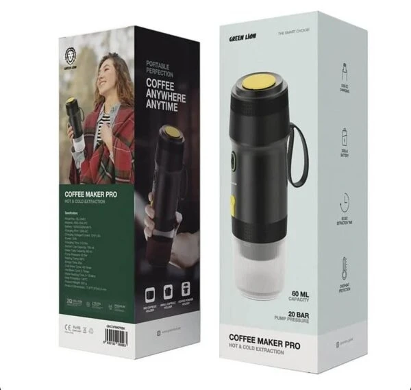 اسپرسو ساز مسافرتی گرین لاین مدل Coffee Maker Pro