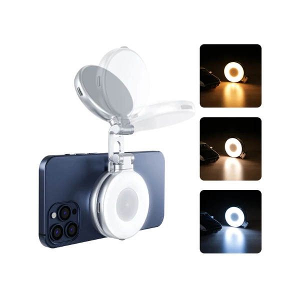 رینگ لایت سلفی مغناطیسی تلسین مدل telesin C03