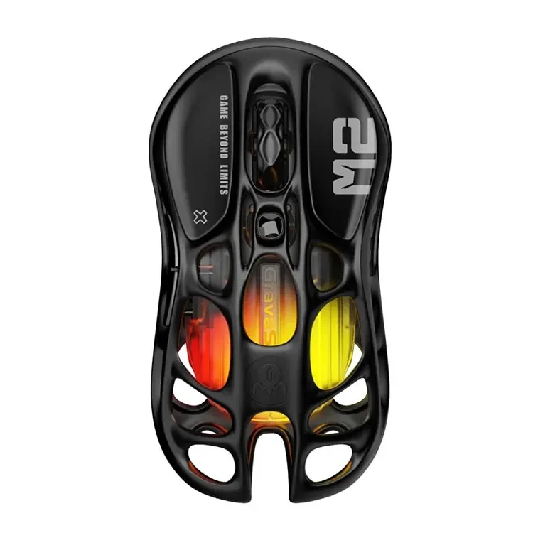 خرید موس GravaStar Mercury M2 - بی‌سیم - نسخه Stealth Black