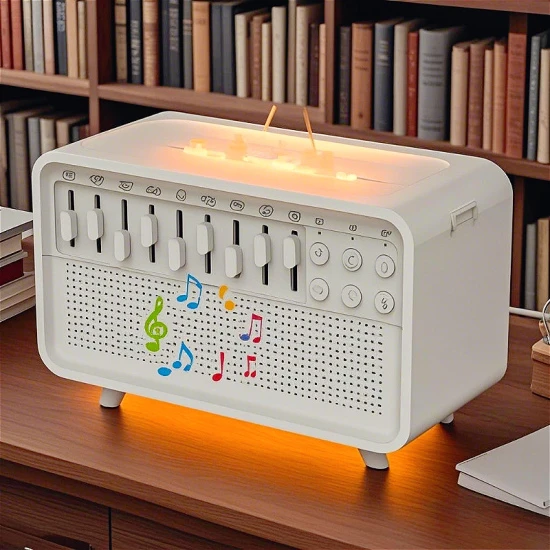 دستگاه بخور سرد و باکس موزیکال با صداهای طبیعت