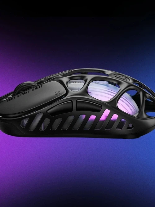 موس گیمینگ گراواستار مدل GravaStar Mercury X – Galaxy Black