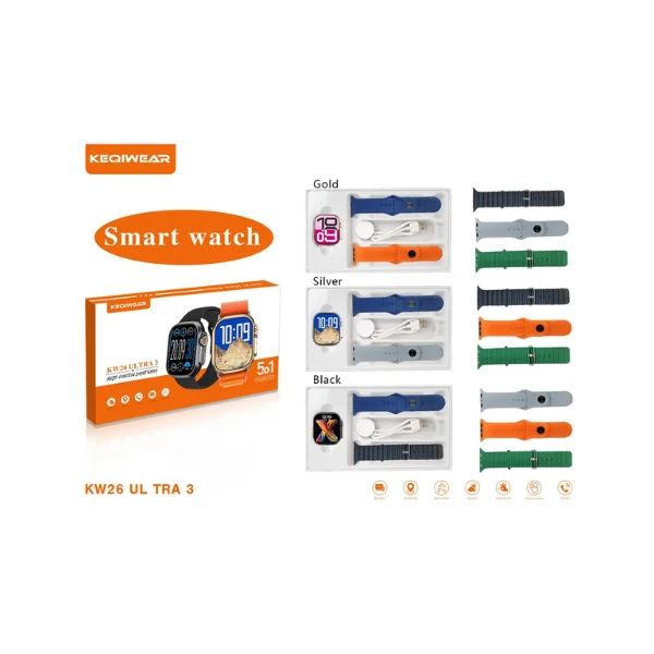 ساعت هوشمند مدل KW26 Ultra3
