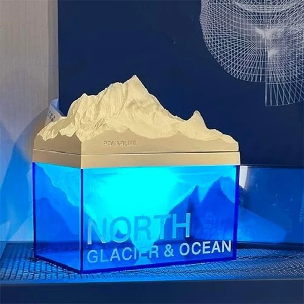 چراغ خواب و اسپیکر کوه یخ DECORA