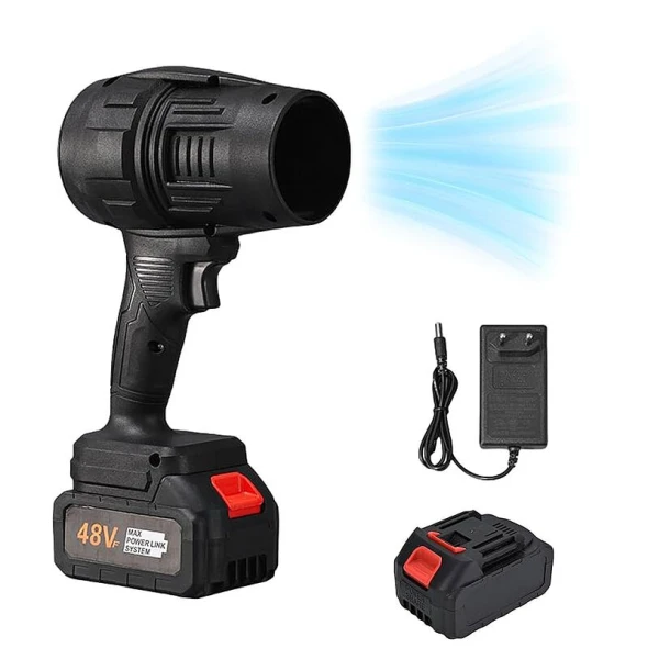 جت فن شارژی صنعتی باتری‌دار سلولی ۴۸ ولت مدل کیفدار