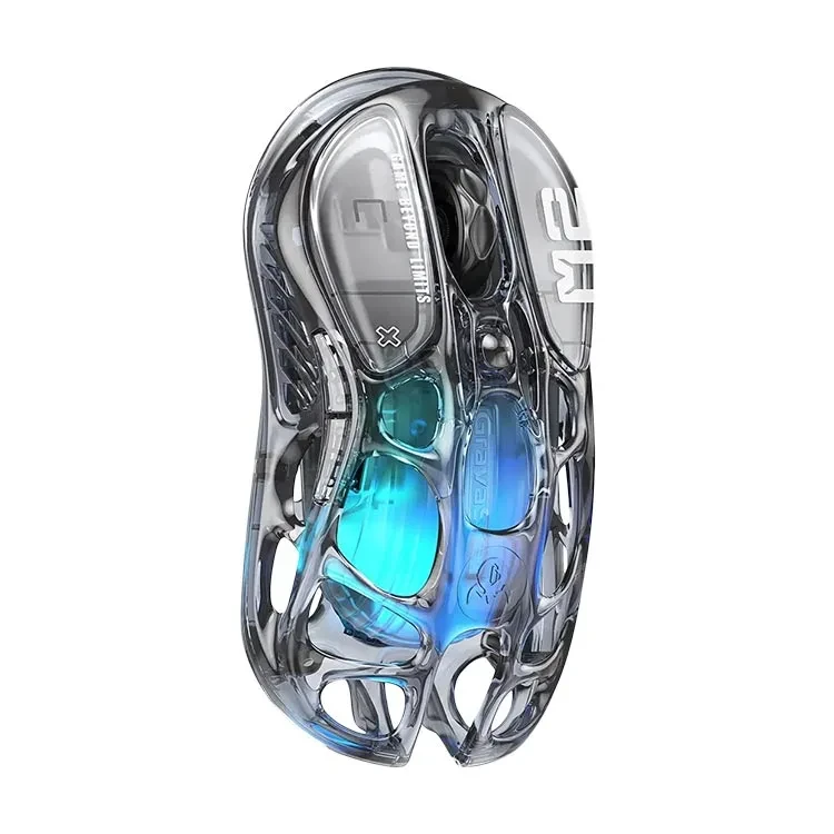 موس گیمینگ گراواستار مدل GravaStar Mercury M2 – Transparent Black