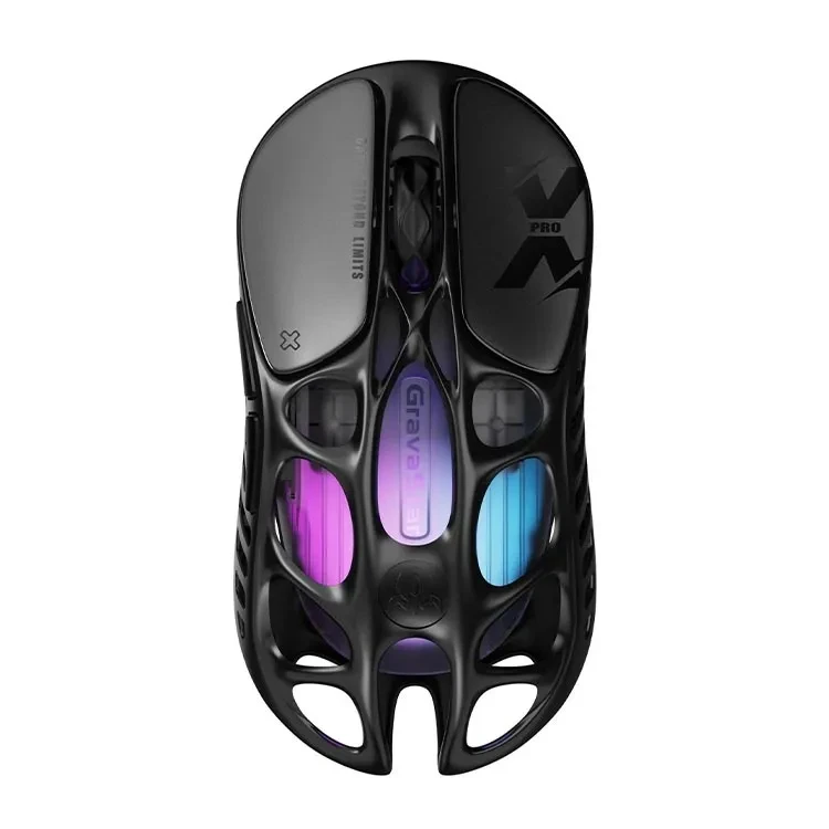 موس گیمینگ گراواستار مدل GravaStar Mercury X PRO 8KHz – Galaxy Black