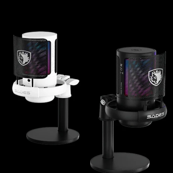 میکروفون حرفه ای گیمینگ برند SADES مدل SA-HC02Q27