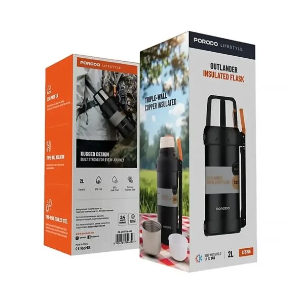 فلاسک پرودو مدل PD-LFST156-BK دو لیتری