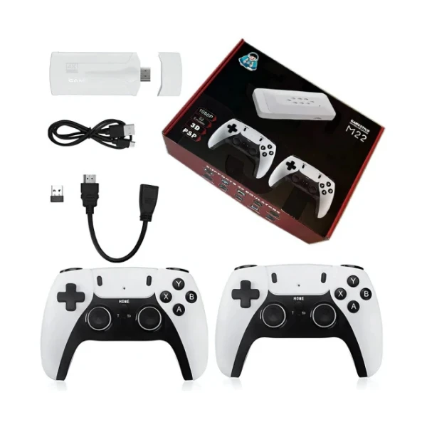 کنسول بازی Game Stick دو دسته مدل M22 (اورجینال تضمینی)